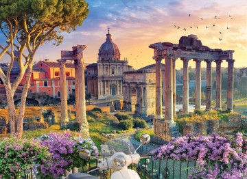 Puzzelwereld legpuzzel eurographics 6003 forum romanum 1000 stukjes p