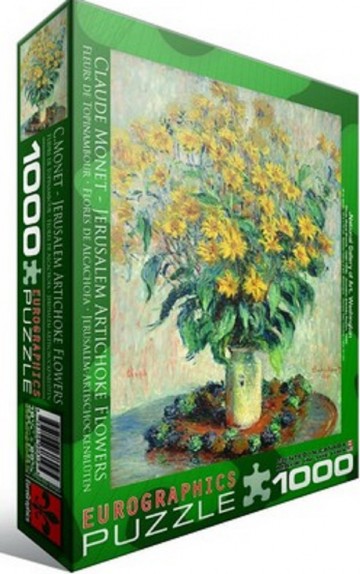 Puzzelwereld legpuzzel eurographics 0319 Jeruzalem Artichoke Flowers 1000 stukjes L