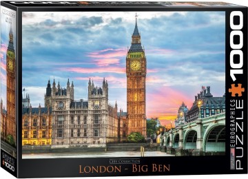 Puzzelwereld legpuzzel eurographics 0764 london big ben 1000 stukjes L