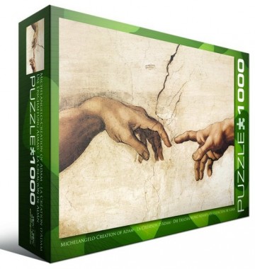 Puzzelwereld legpuzzel eurographics 2016 De Schepping 1000 stukjes L