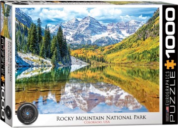 Puzzelwereld legpuzzel eurographics 5472 rocky mountain national park 1000 stukjes L