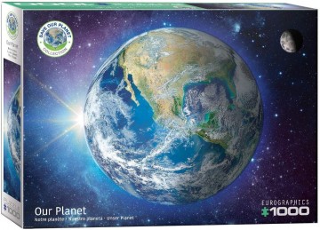 Puzzelwereld legpuzzel eurographics 5541 Onze Planeet 1000 stukjes L