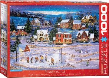 Puzzelwereld legpuzzel eurographics 5440 stars on the ice 1000 stukjes L