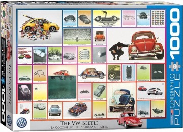 Puzzelwereld legpuzzel eurographics 0800 VW Beetle - Kevers 1000 stukjes L