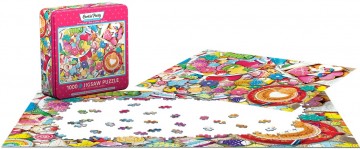 Puzzelwereld legpuzzel eurograpics 5605m koekjes feest 1000 stukjes o