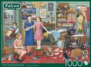 Puzzelwereld legpuzzel falcon de luxe 11378 the dressmaker  1000 stukjes f