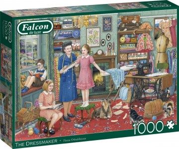 Puzzelwereld legpuzzel falcon de luxe 11378 the dressmaker  1000 stukjes l