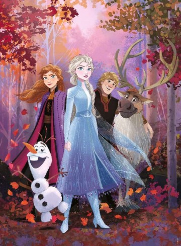 Puzzelwereld legpuzzel frozen 2 een fantastisch avontuur ravensburger 128495 150 stukjes p