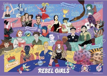 Puzzelwereld legpuzzel gibsons 3131 rebel girls 500 stukjes P