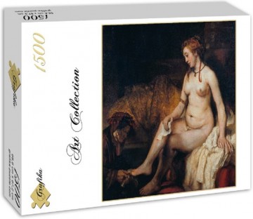 Puzzelwereld legpuzzel grafika 01730 Bathseba met de brief van koning David 1500 stukjes L