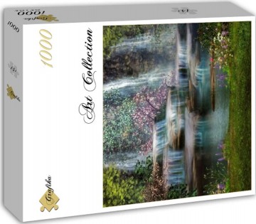 Puzzelwereld legpuzzel grafika 02291 betoverende waterval 1000 stukjes d