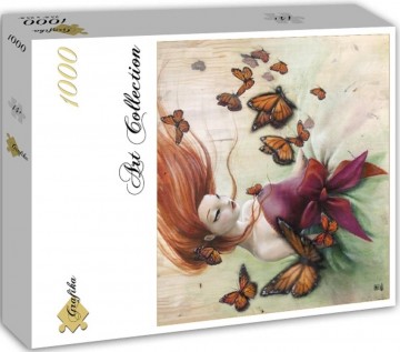 Puzzelwereld legpuzzel grafika 02388 vlinders 1000 stukjes d