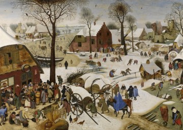 Puzzelwereld legpuzzel grafika 148 brueghel pieter volkstelling in bethlehem 1000 stukjes p