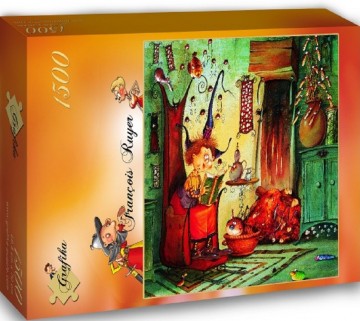 Puzzelwereld legpuzzel grafika 2168 heksen voorlezen 1500 stukjes L