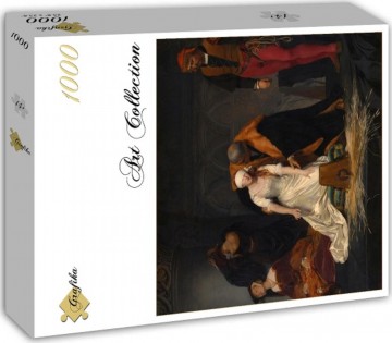 Puzzelwereld legpuzzel grafika 2275 de executie van lady jane grey 1833 1000 stukjes d