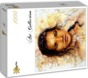Puzzelwereld legpuzzel grafika 2289 indiaanse 1000 stukjes d