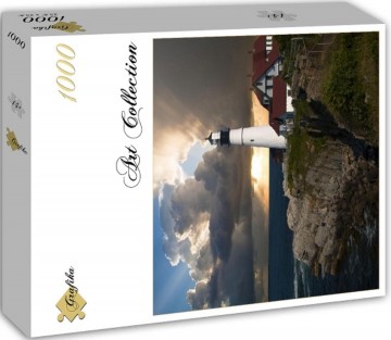 Puzzelwereld legpuzzel grafika 2319 vuurtoren 1000 stukjes d   kopie