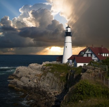 Puzzelwereld legpuzzel grafika 2319 vuurtoren 1000 stukjes p