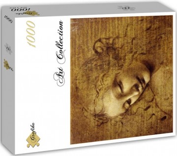 Puzzelwereld legpuzzel grafika 2324 het gezicht van giovane fanciulla 1508 1000 stukjes d