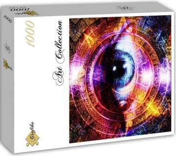 Puzzelwereld legpuzzel grafika 2337 antieke maya kalender 1000 stukjes d   kopie