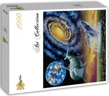 Puzzelwereld legpuzzel grafika 2400 cosmic seas 1000 stukjes d