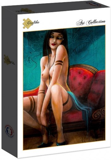 Puzzelwereld legpuzzel grafika 30018 miss dragon 1000 stukjes d   kopie