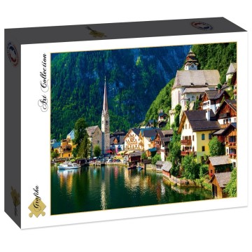 Puzzelwereld legpuzzel grafika 30094 hallstatt austria 1000 stukjes l