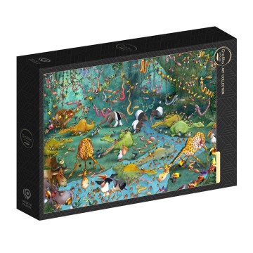 Puzzelwereld legpuzzel grafika 30373 jungle 2000 stukjes l