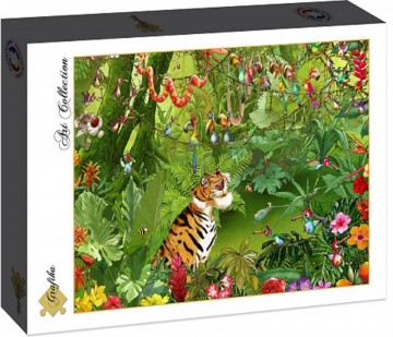 Puzzelwereld legpuzzel grafika 30735 jungle   tijger 2000 stukjes d   kopie