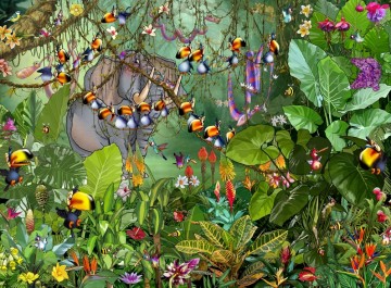 Puzzelwereld legpuzzel grafika 30736jungle olifant 2000 stukjes p 0