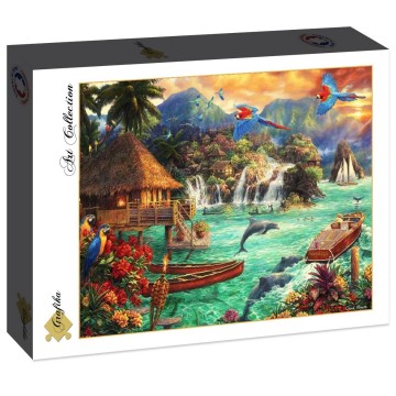 Puzzelwereld legpuzzel grafika 30756 island life 2000 stukjes l
