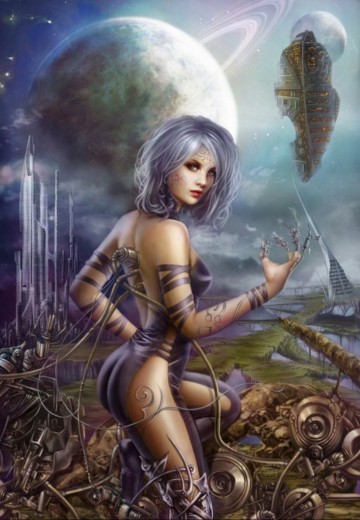 Puzzelwereld legpuzzel grafika 32441 the outer frontier 1000 stukjes p