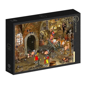 Puzzelwereld legpuzzel grafika 32956 francois ruyer dungeon 1000 stukjes l