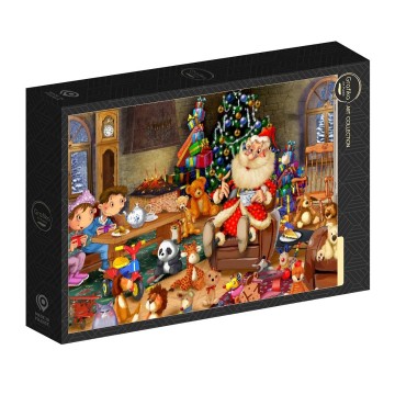 Puzzelwereld legpuzzel grafika 33324 kerstproeverij 1000 stukjes l