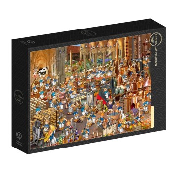 Puzzelwereld legpuzzel grafika 33337 het klooster 1500 stukjes l