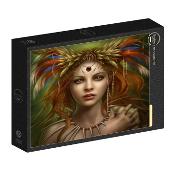 Puzzelwereld legpuzzel grafika 33464 tribal goddess 1000 stukjes l