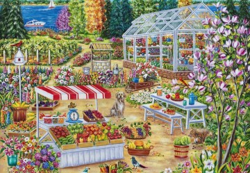 Puzzelwereld legpuzzel grafika 33649 garden center 1000 stukjes p