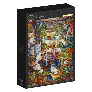 Puzzelwereld legpuzzel grafika 33689 de naaister 1000 stukjes l