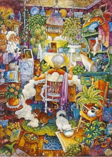 Puzzelwereld legpuzzel grafika 33689 de naaister 1000 stukjes p