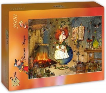 Puzzelwereld legpuzzel grafika 569 heks koken 2000 stukjes l