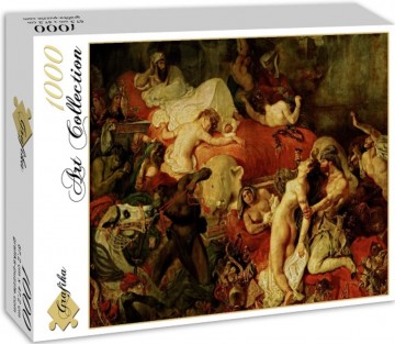 Puzzelwereld legpuzzel grafika 782 de dood van sardanapalus 1000 stukjes d