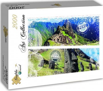 Puzzelwereld-Legpuzzel-Grafika-Chili en Peru-2000 stukjes-F00229 L