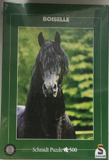 Puzzelwereld legpuzzel hengst 500 stukjes schmidt doos