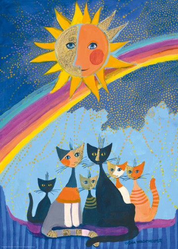 Puzzelwereld legpuzzel heye 29854 rosina wachtmeister gold rain 1000 stukjes P