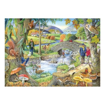 Puzzelwereld legpuzzel house of puzzles 7365 riverside walk 250xl stukjes p