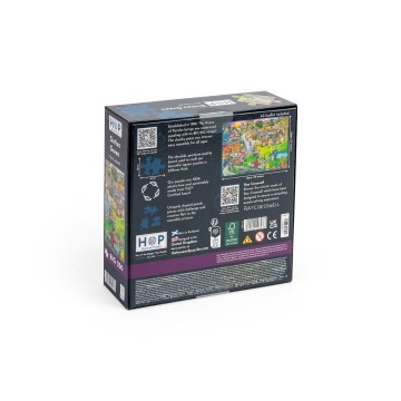 Puzzelwereld legpuzzel house of puzzles 7433 sixties green 250xl stukjes a