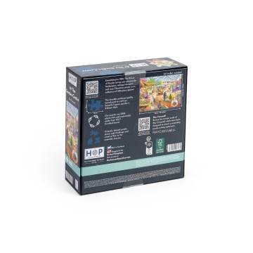 Puzzelwereld legpuzzel house of puzzles 7464 at the garden centre 500 stukjes a