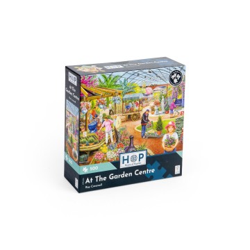 Puzzelwereld legpuzzel house of puzzles 7464 at the garden centre 500 stukjes l