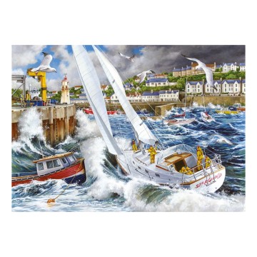 Puzzelwereld legpuzzel house of puzzles 7495 storm chased 500 stukjes p
