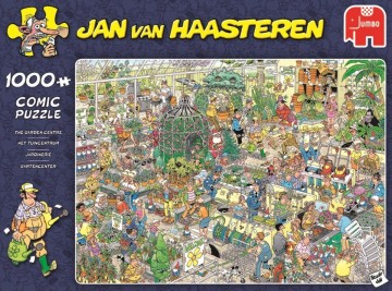 Puzzelwereld legpuzzel jan van haasteren het tuincentrum puzzel   1000 stukjes f